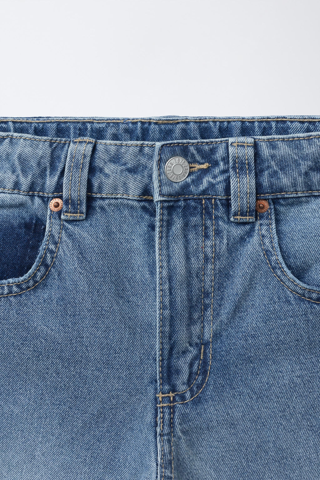 BERMUDA DENIM BOLSILLOS / Azul - Zara фото 3