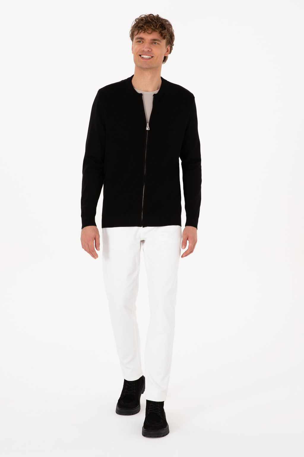 Erkek Siyah Basic Triko H_rka - U.s. polo assn фото 11
