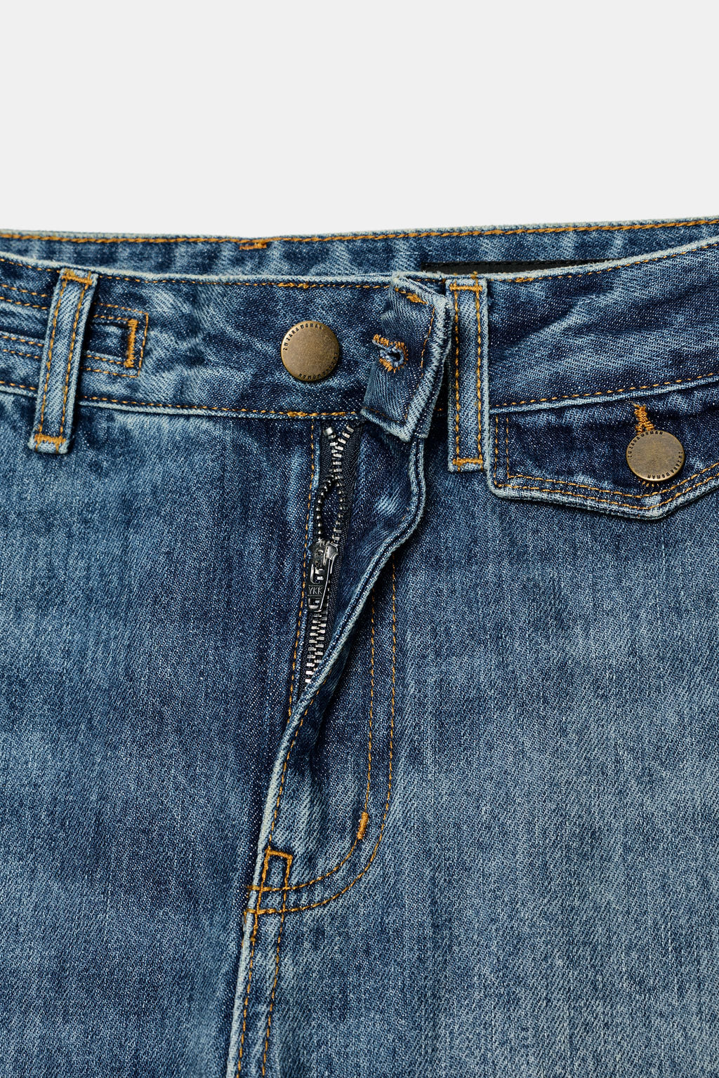 ZW COLLECTION FLARE HIGH-WAIST JEANS - Zara фото 9