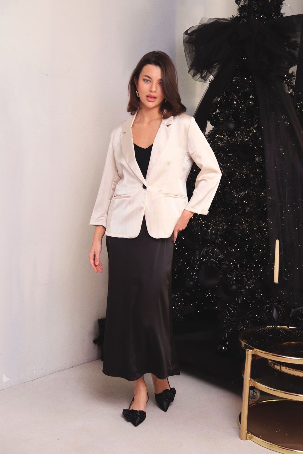 Martichelli Жакет из русского сатина в полоску фото 3