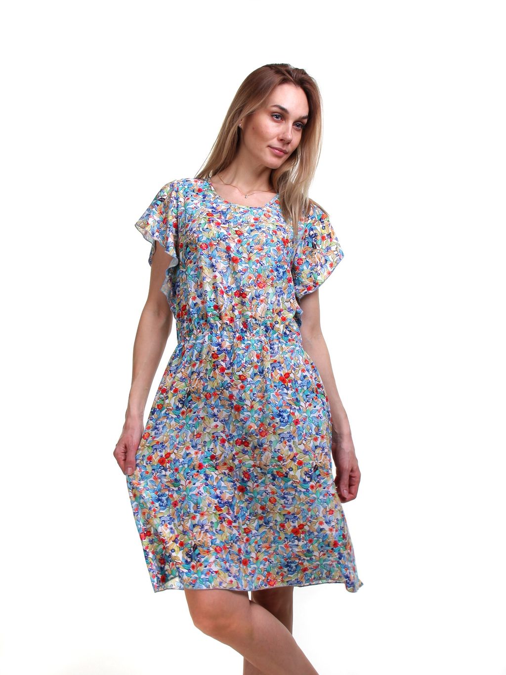 ПЛАТЬЕ ПЛ504 ЦВЕТНОЕ - Assana фото 3