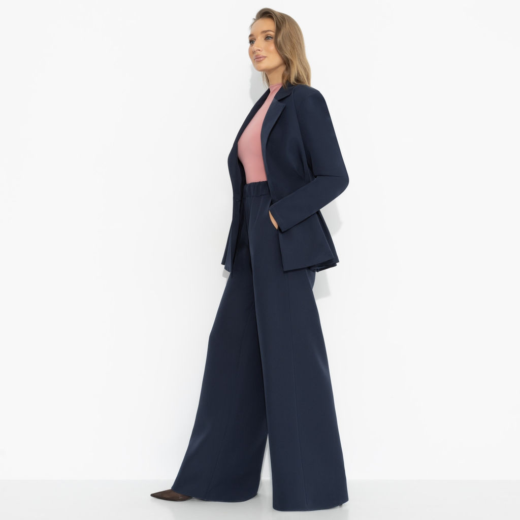 Брючный костюм для деловой женщины, Стильный коллектив (ночное небо) - Charutti фото 6