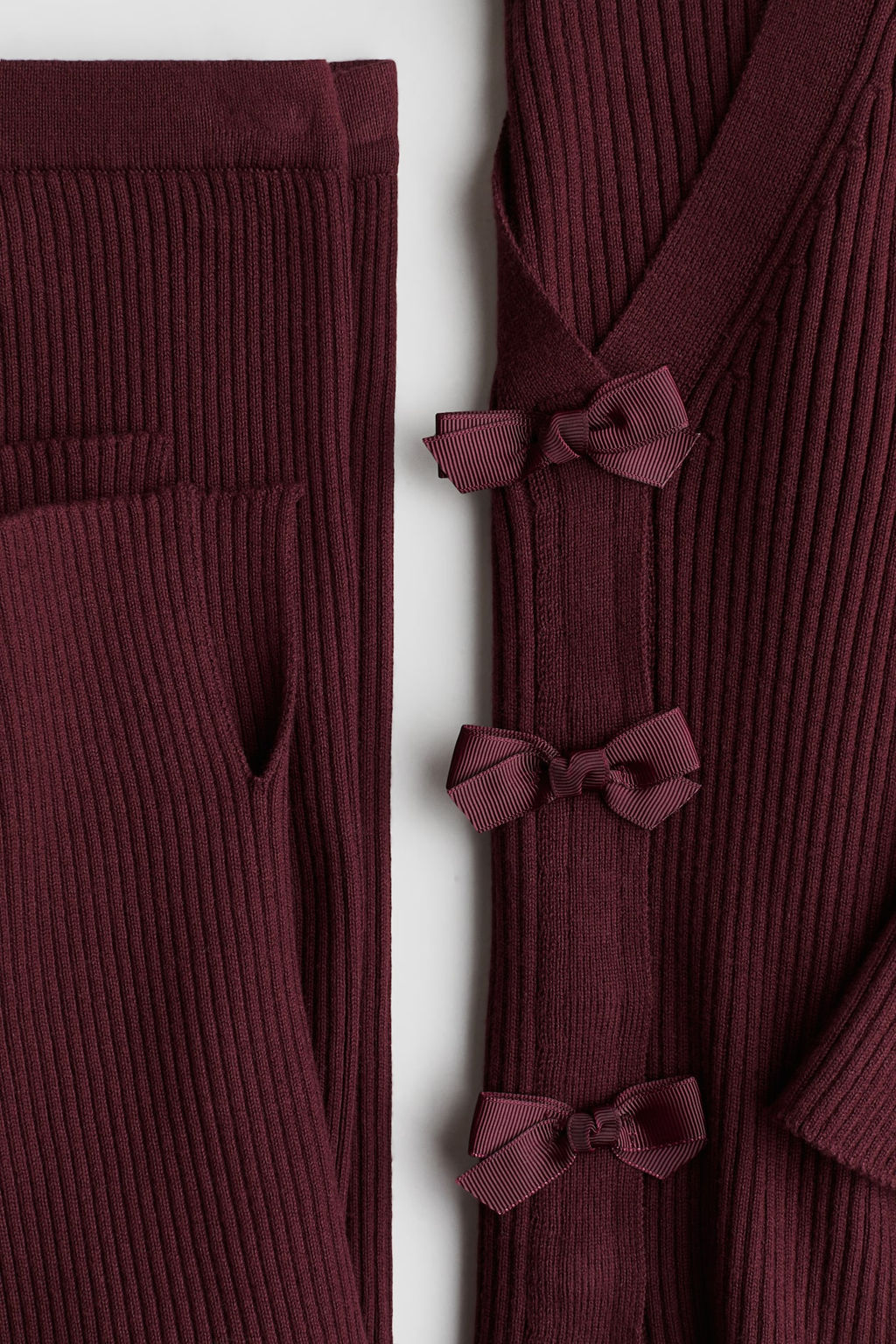 Conjunto de 2 piezas en punto de canale - H&m фото 5