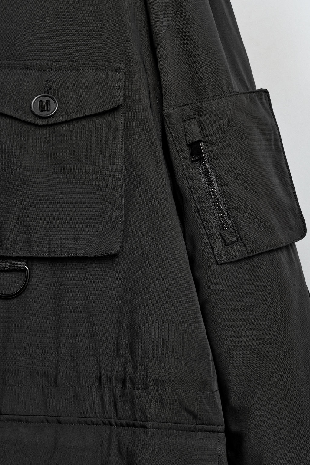 WATER-REPELLENT PADDED TECHNICAL PARKA
