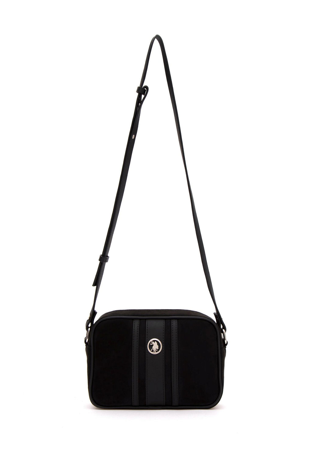 U. S. Polo Assn / Женская черная сумка через плечо - U.s. polo assn фото 6
