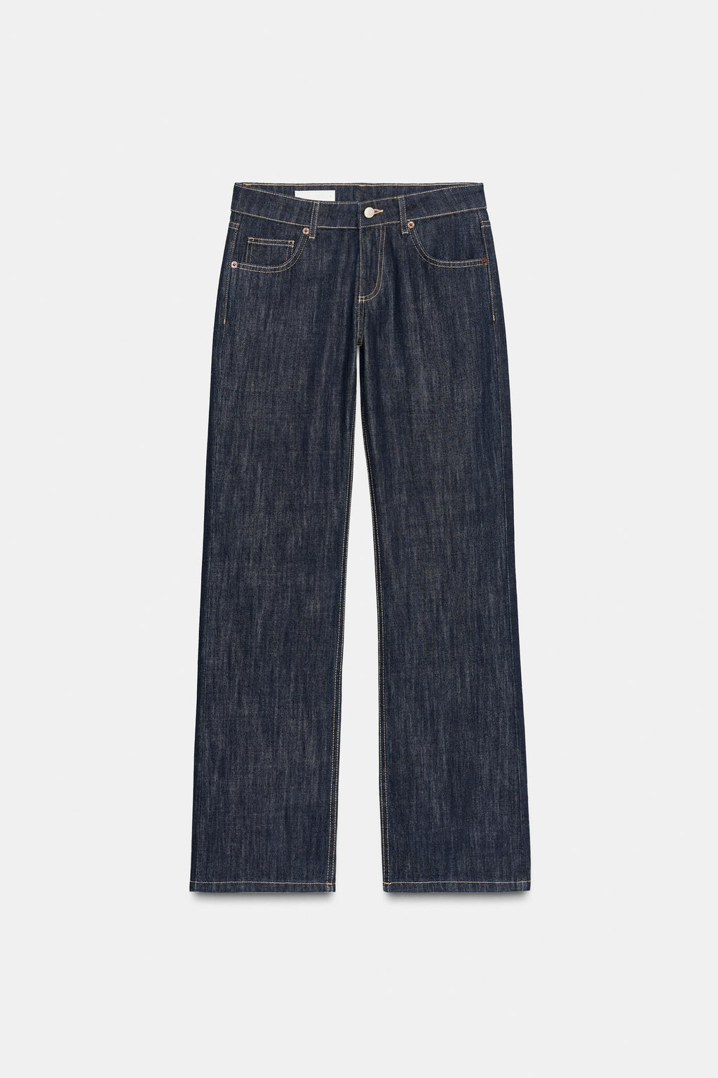 JEANS TRF WIDE LEG TIRO BAJO / ?ndigo oscuro - Zara фото 6