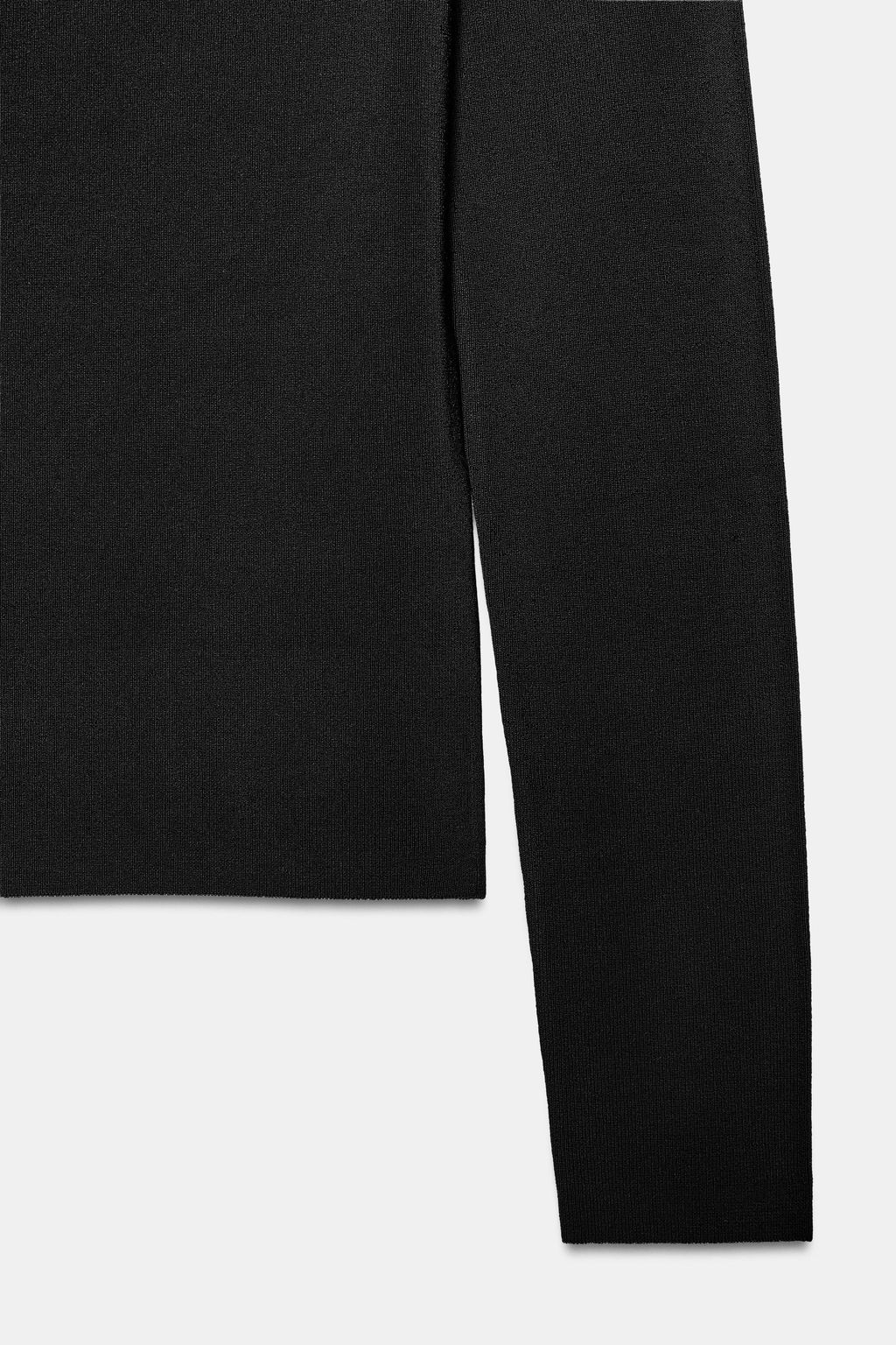 TOP PUNTO OFF SHOULDER / Negro - Zara фото 6