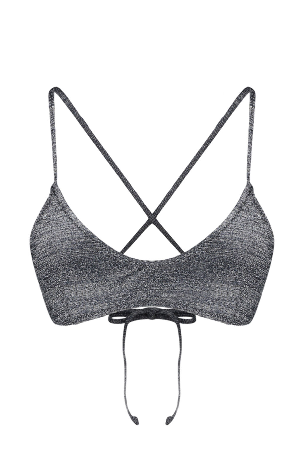 TRENDYOLMILLA Siyah Bralet Simli Bikini Ustu TBESS24BU00106 фото 7