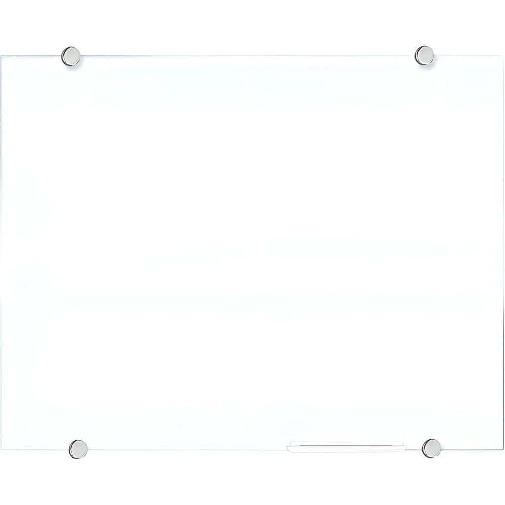 Доска стеклянная 100х200, Attache, прозрачная