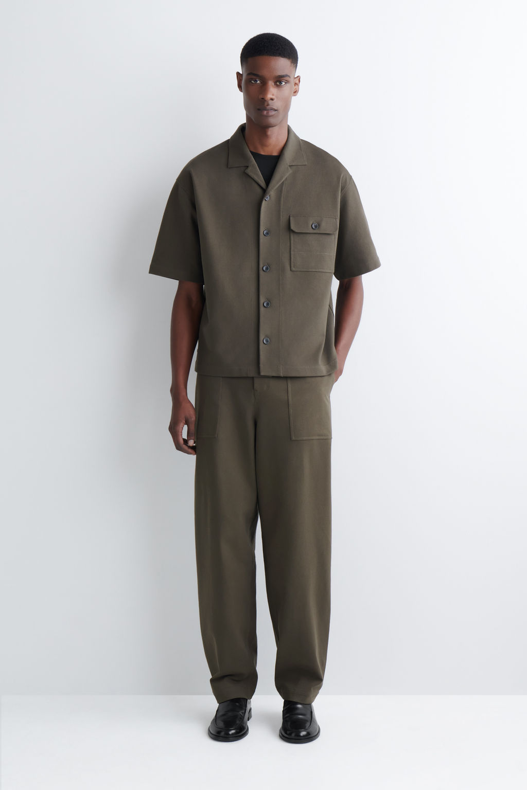 CAMISA UTILITARIA DE ALGOD?N - H&m фото 3