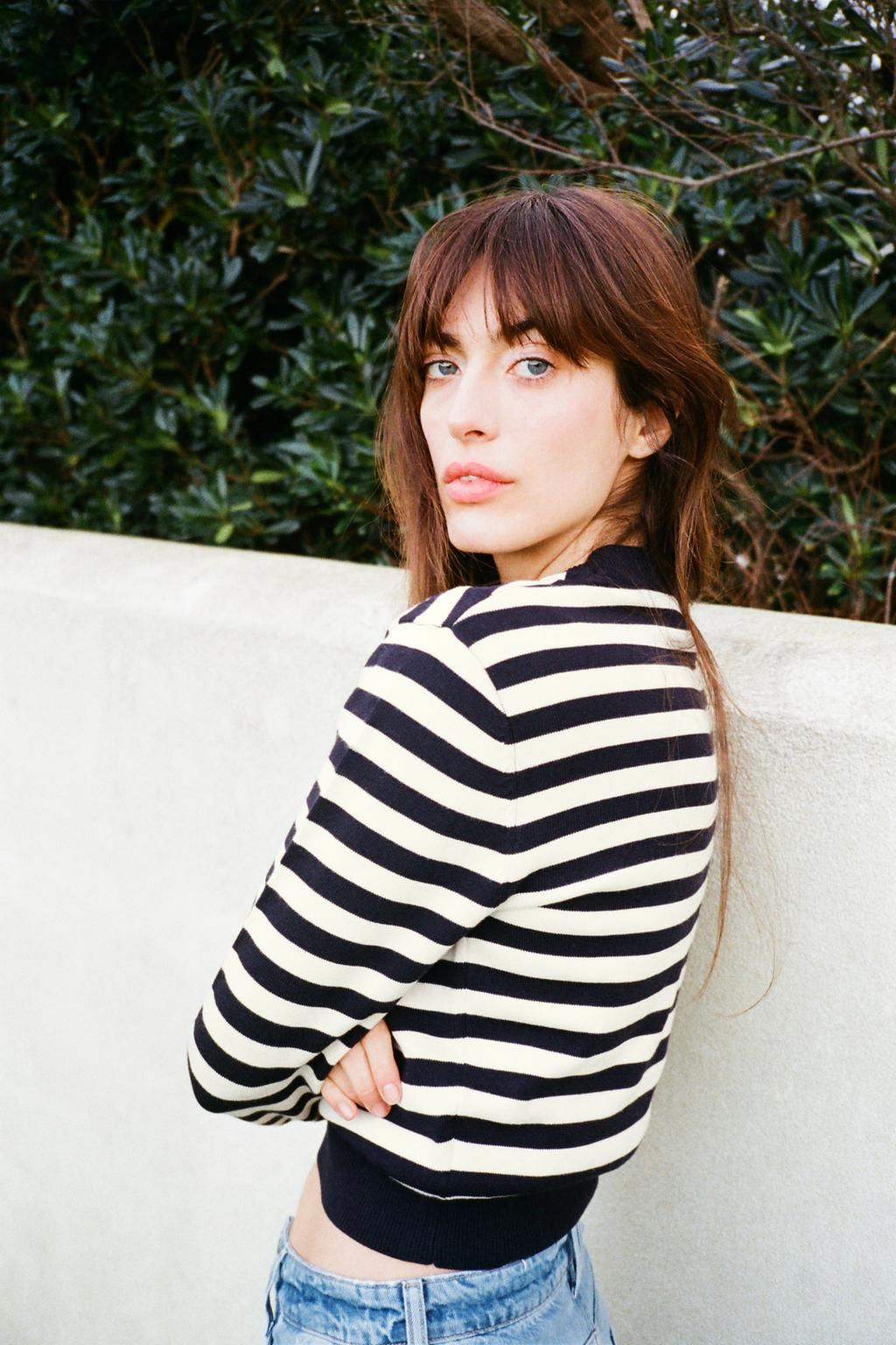 STRIPED KNIT JUMPER - Zara фото 2