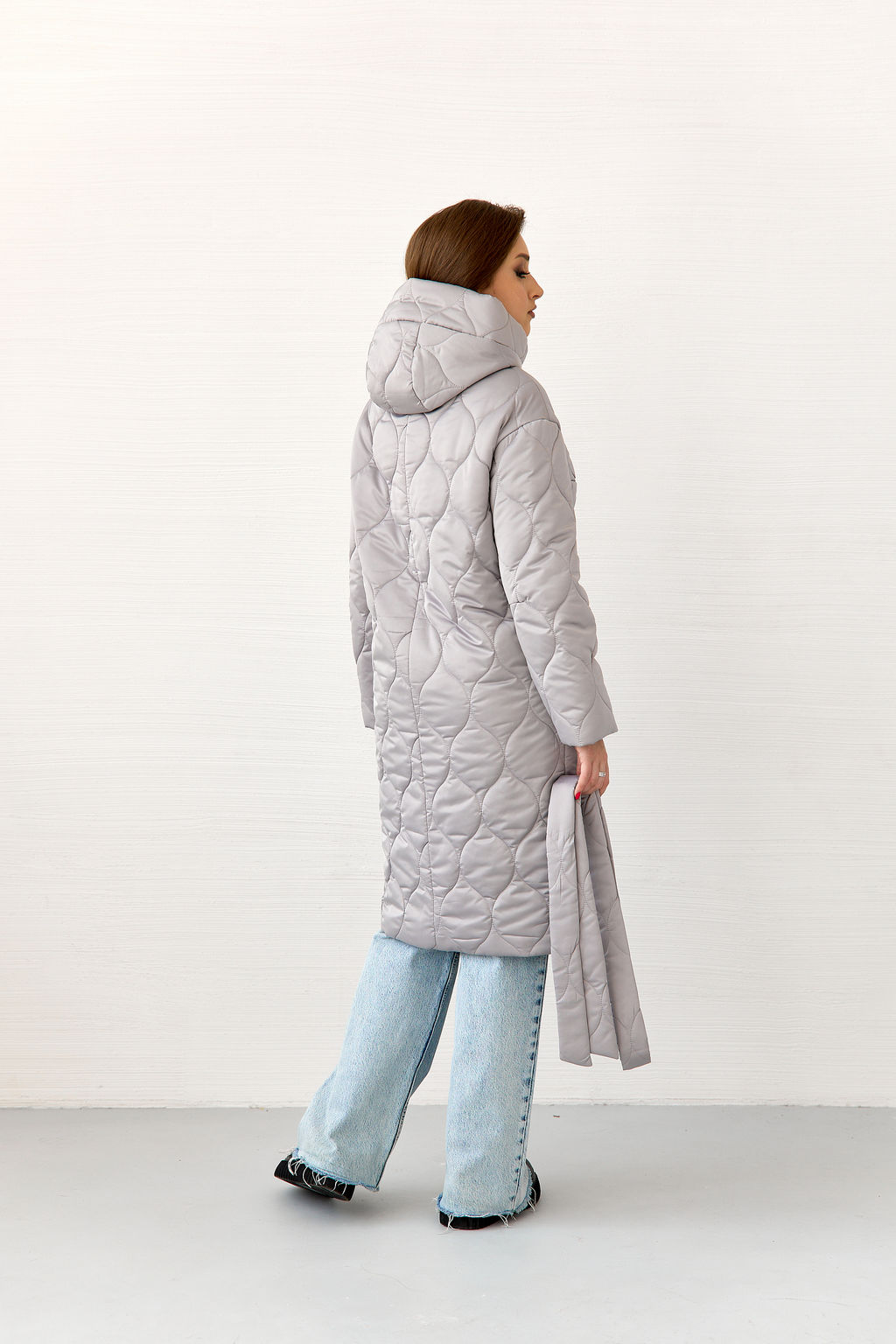 Куртка женская демисезонная 24111-00 (серый опал) - Kankan фото 3