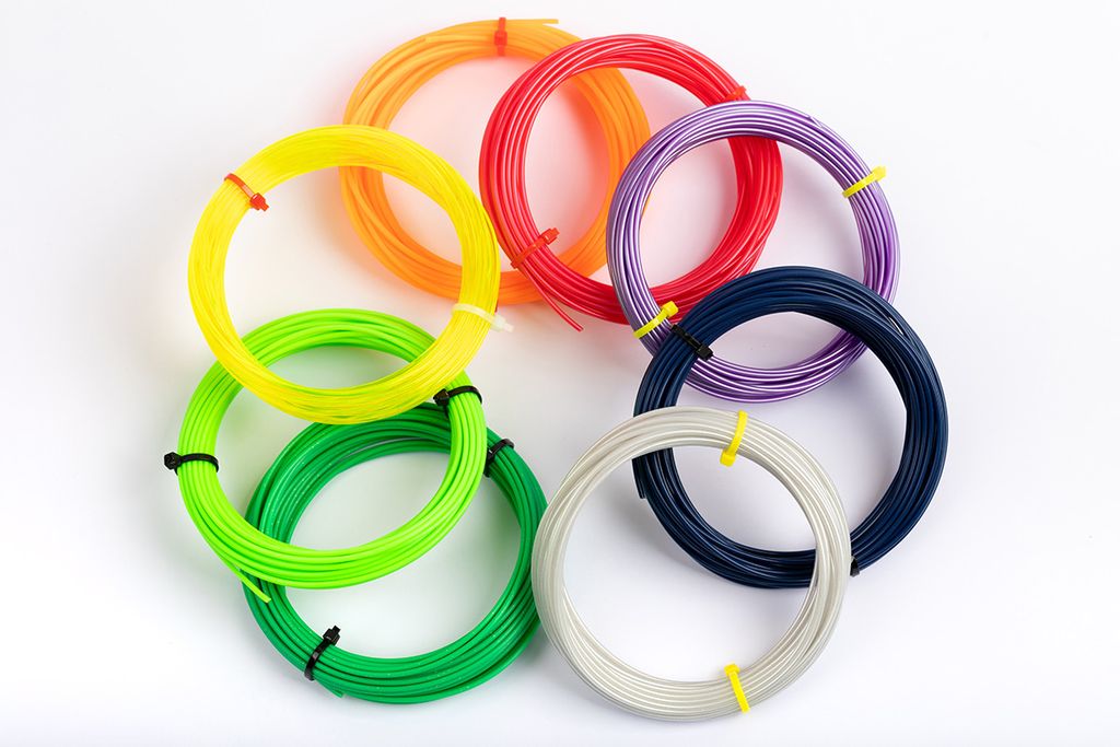 Поделкин Робокрафтика Набор PLA пластика для 3D ручки RBC-PLA-01 7 шт. № 01 матовый с блестками