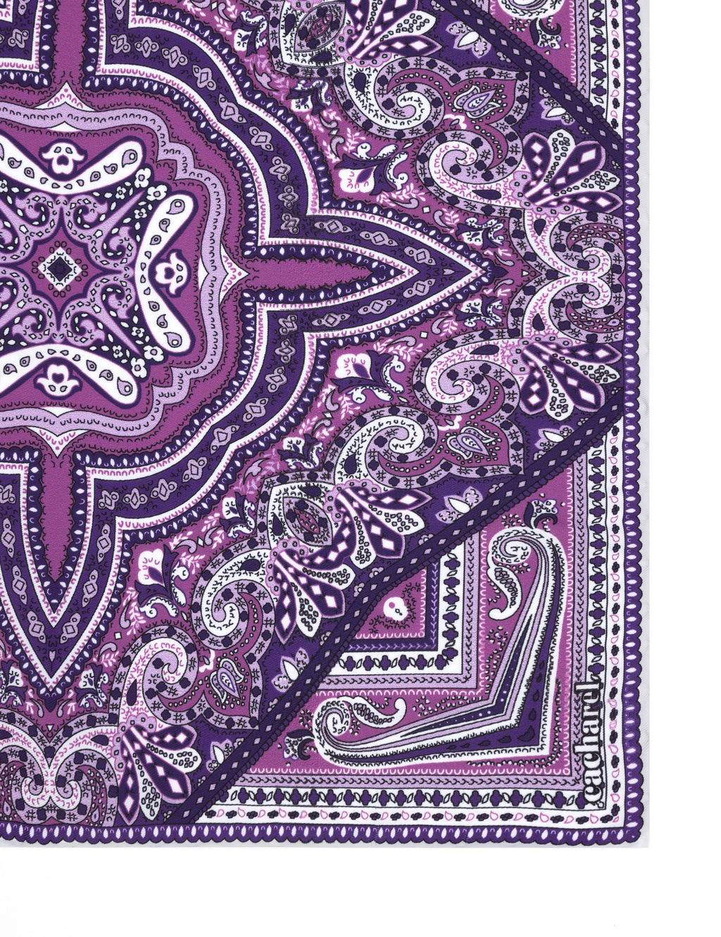 Фиолетовый платок - Cacharel фото 5