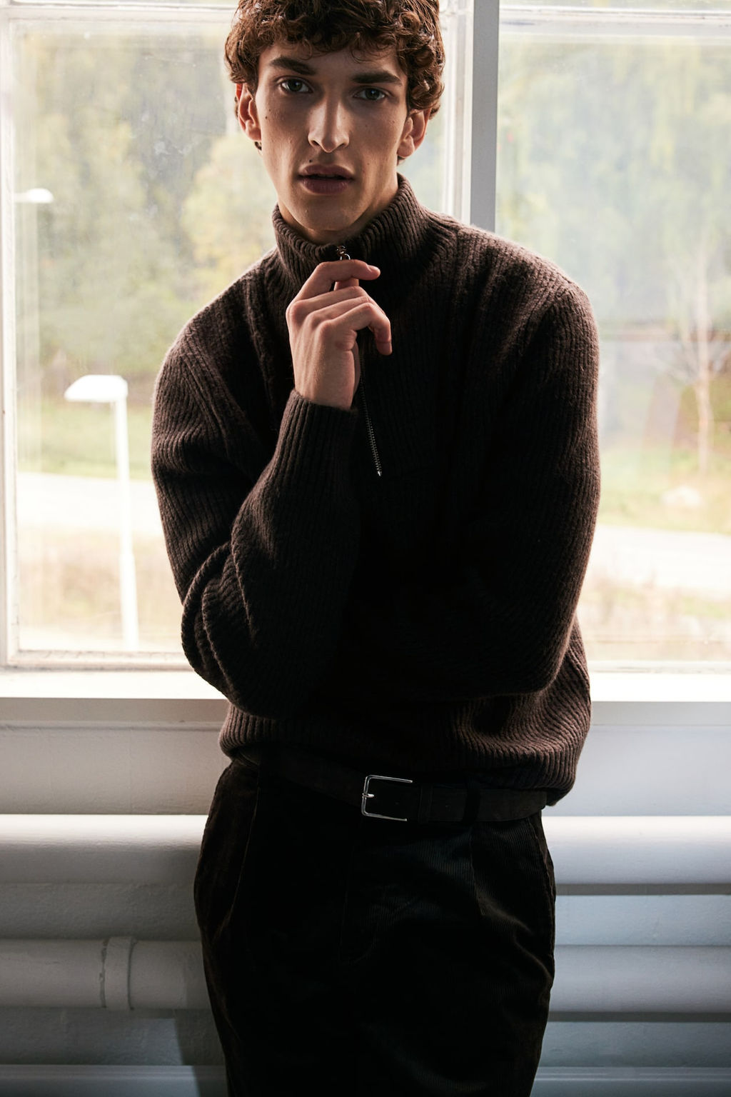 Jersey con media cremallera Regular Fit - H&m фото 2