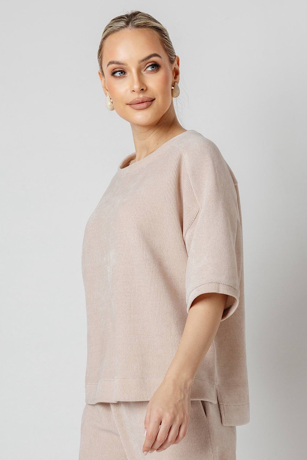 Блузка женская 4482В/01/Светло-бежевый