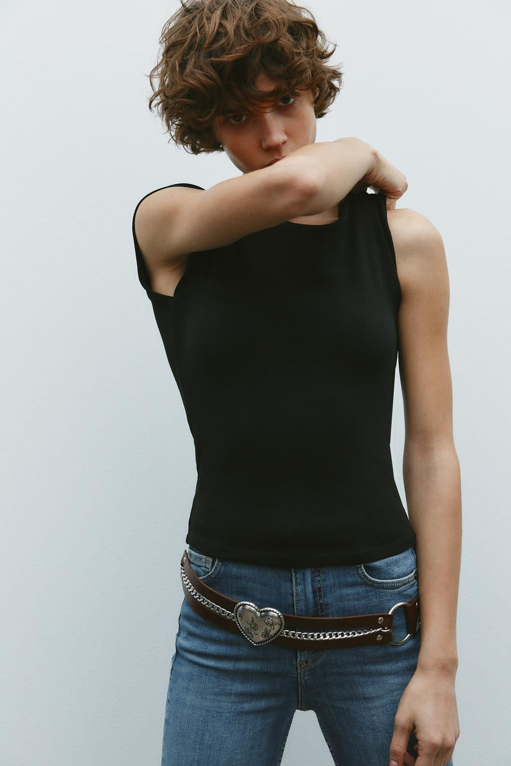 BOATNECK TOP - Zara фото 15