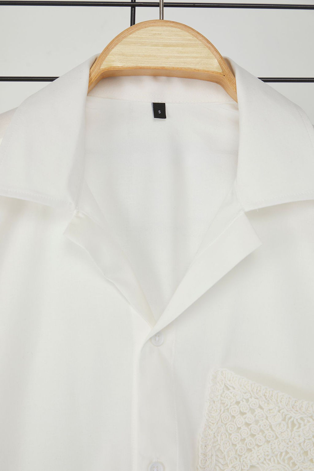 TRENDYOL MAN Limited Edition Ekru Regular Fit Nak?s Cep Detayl? Gomlek TMNSS25GO00040 - Trendyolmilla фото 5