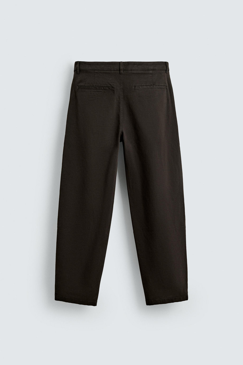 RELAXED FIT PLEATED TROUSERS - Zara фото 7