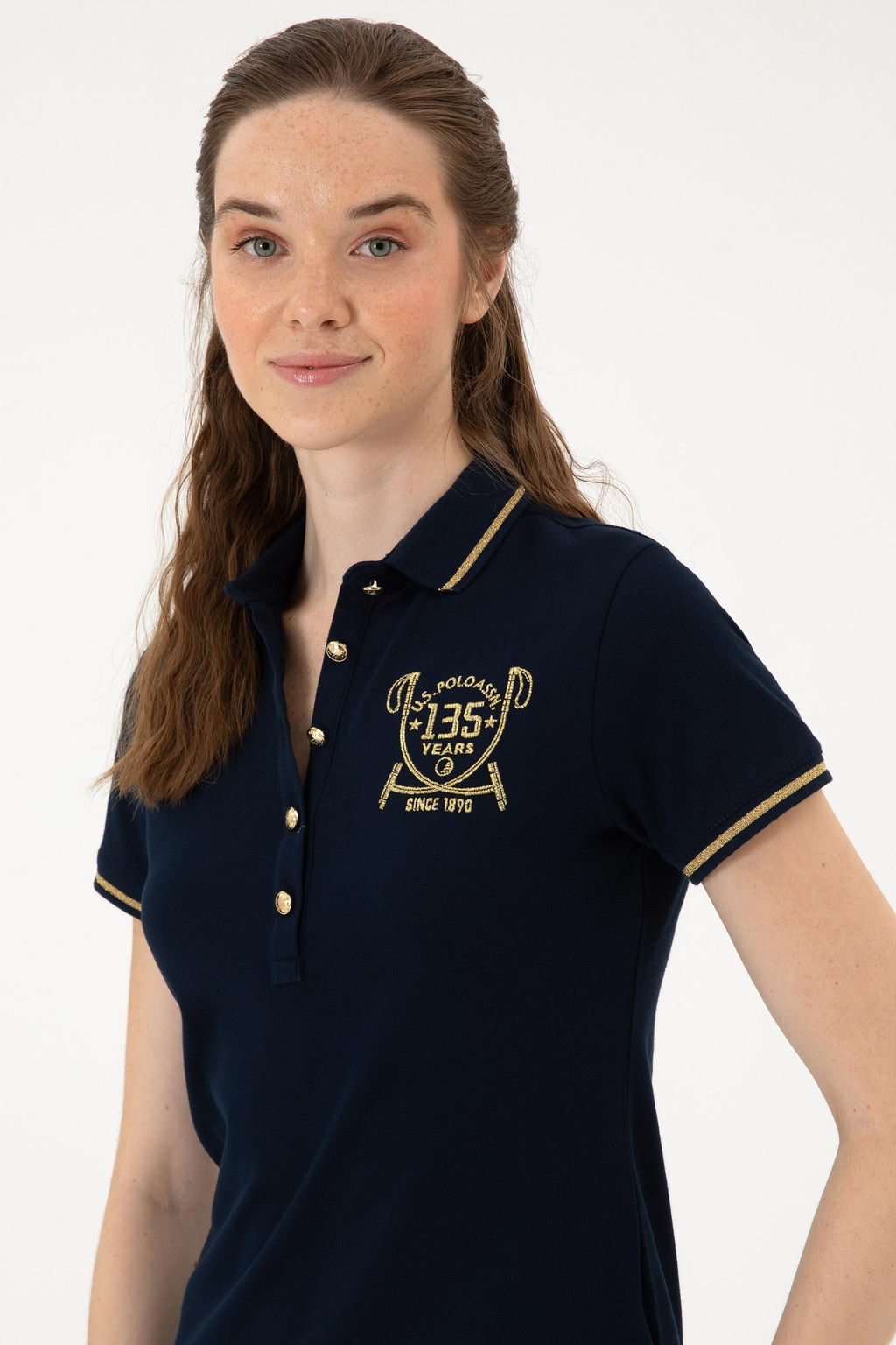 Kad_n Lacivert Ti__rt Sepette S_rpriz _ndirim - U.s. polo assn фото 2