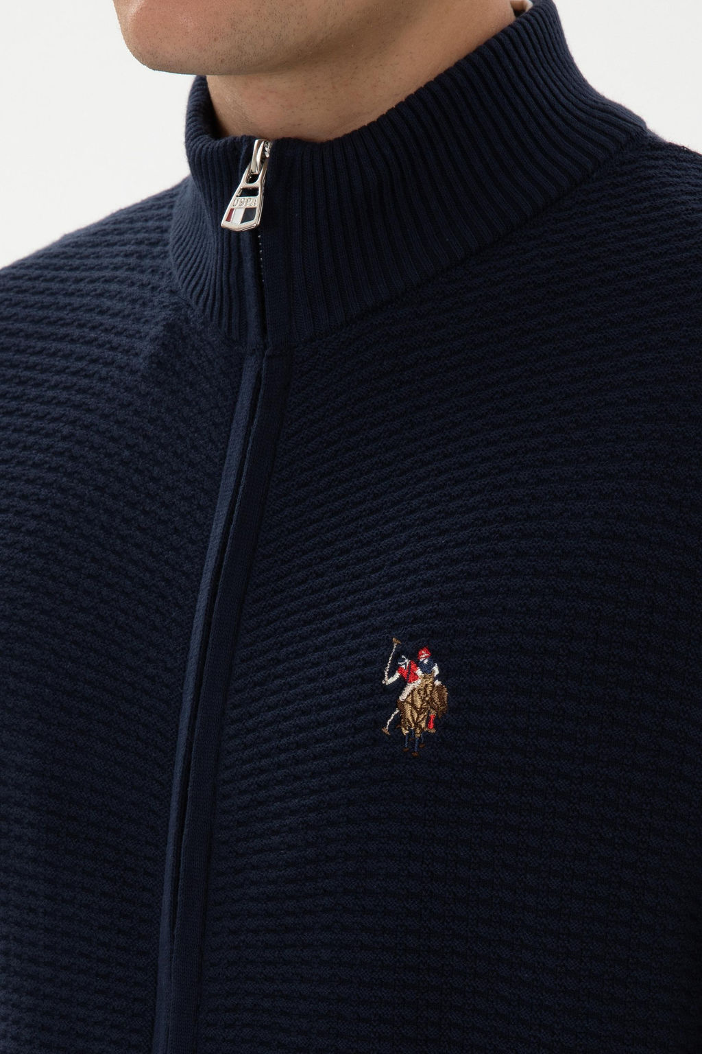 Erkek Lacivert Basic Triko H_rka - U.s. polo assn фото 7