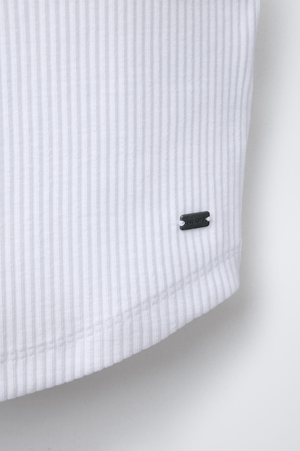 RIBBED SWIM T-SHIRT - Zara фото 5