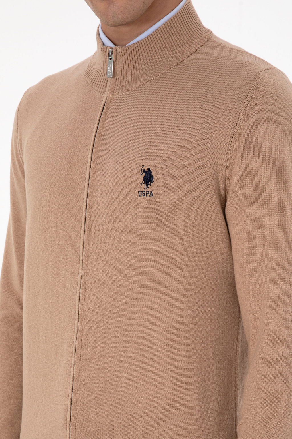 Erkek Camel Melanj Basic Triko HДrka - U.s. polo assn фото 7