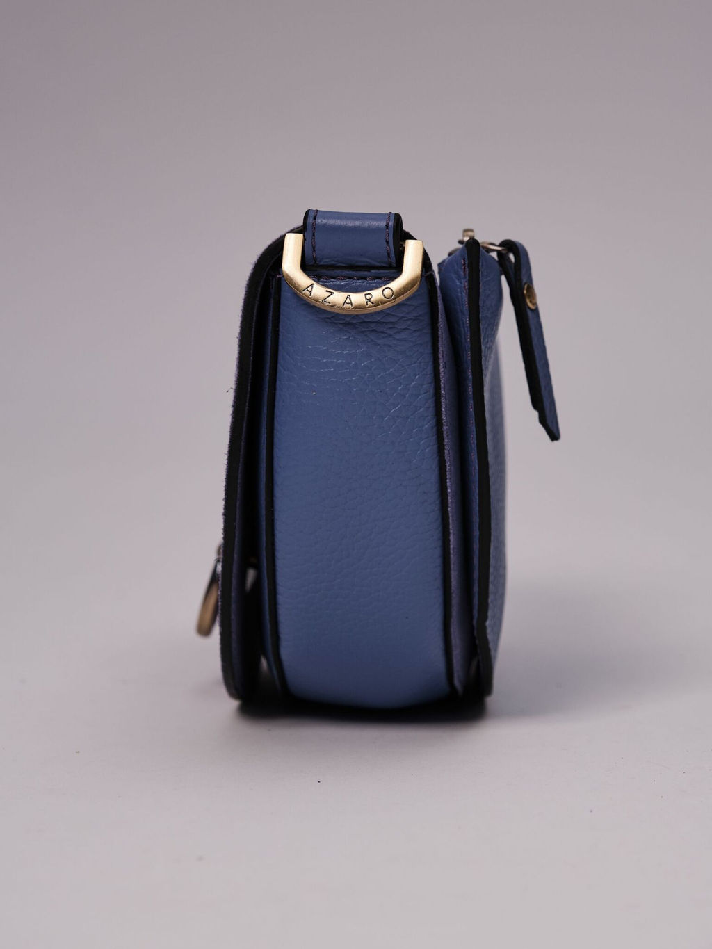 Сумка замшевая на плечо Azaro 31032 сиреневый закат