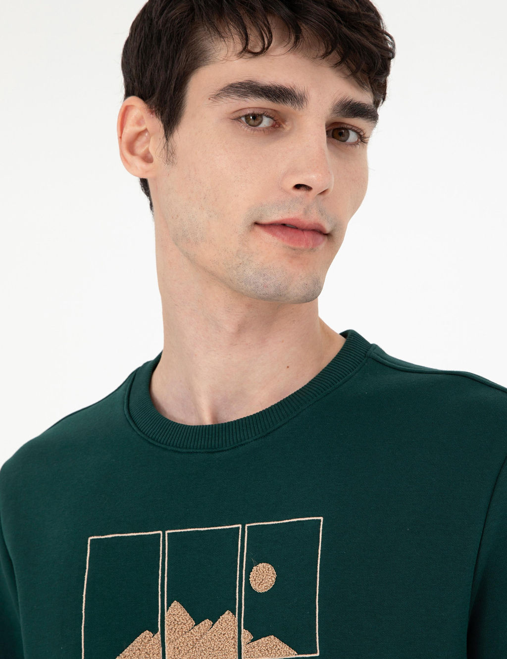 Ye_il Regular Fit Sweatshirt - Pierre cardin фото 2