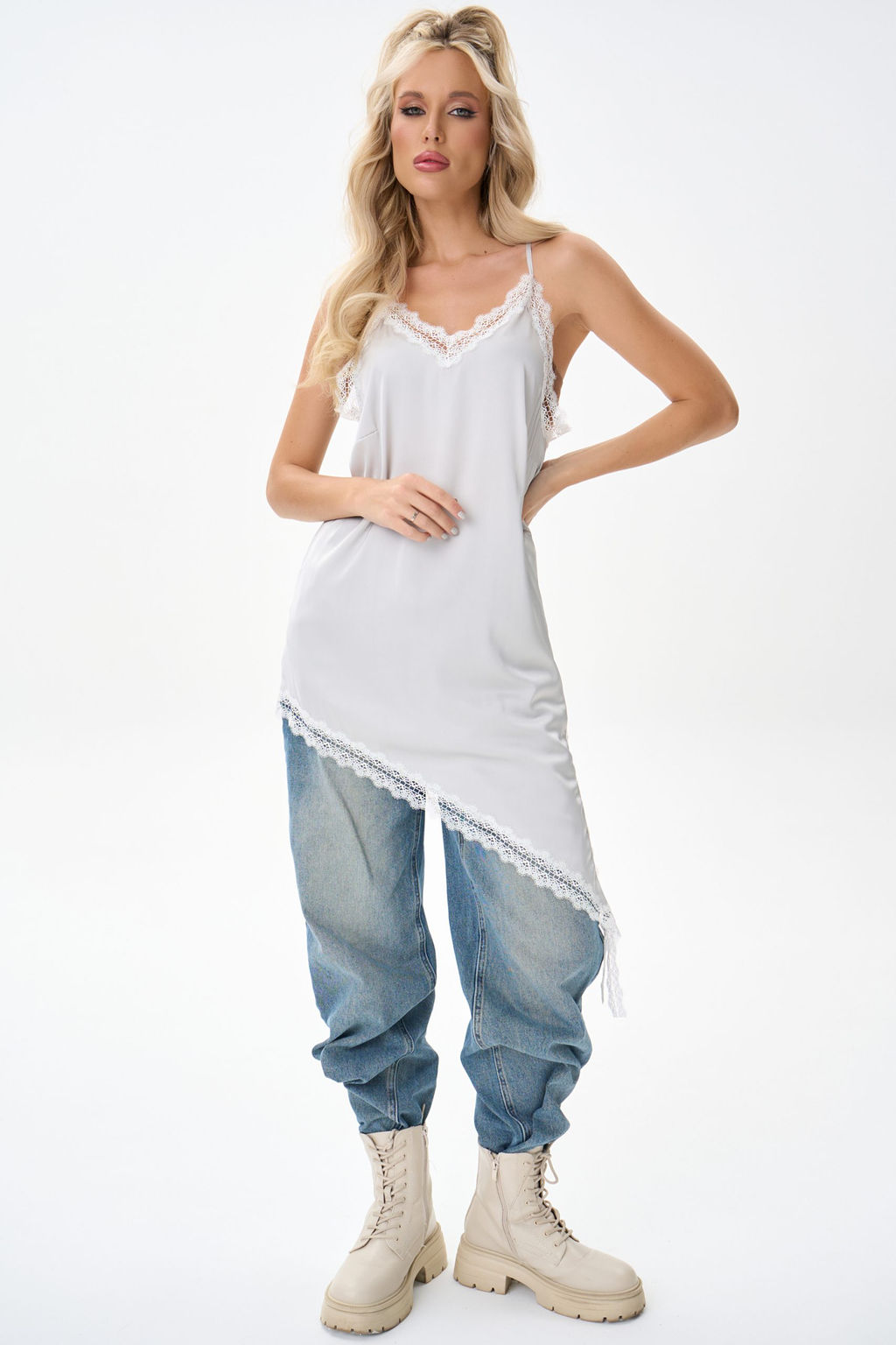 Топ Эли (серый) - Эльза фото 2