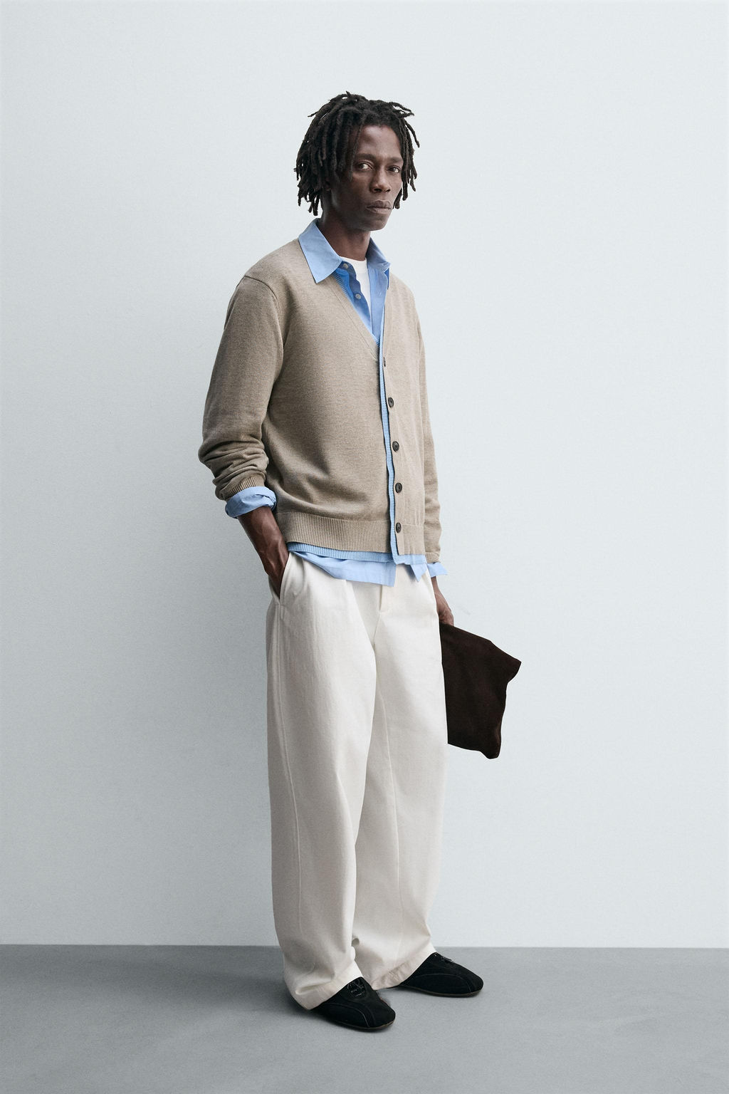 CARDIGAN WITH CONTRAST TRIMS - Zara фото 4