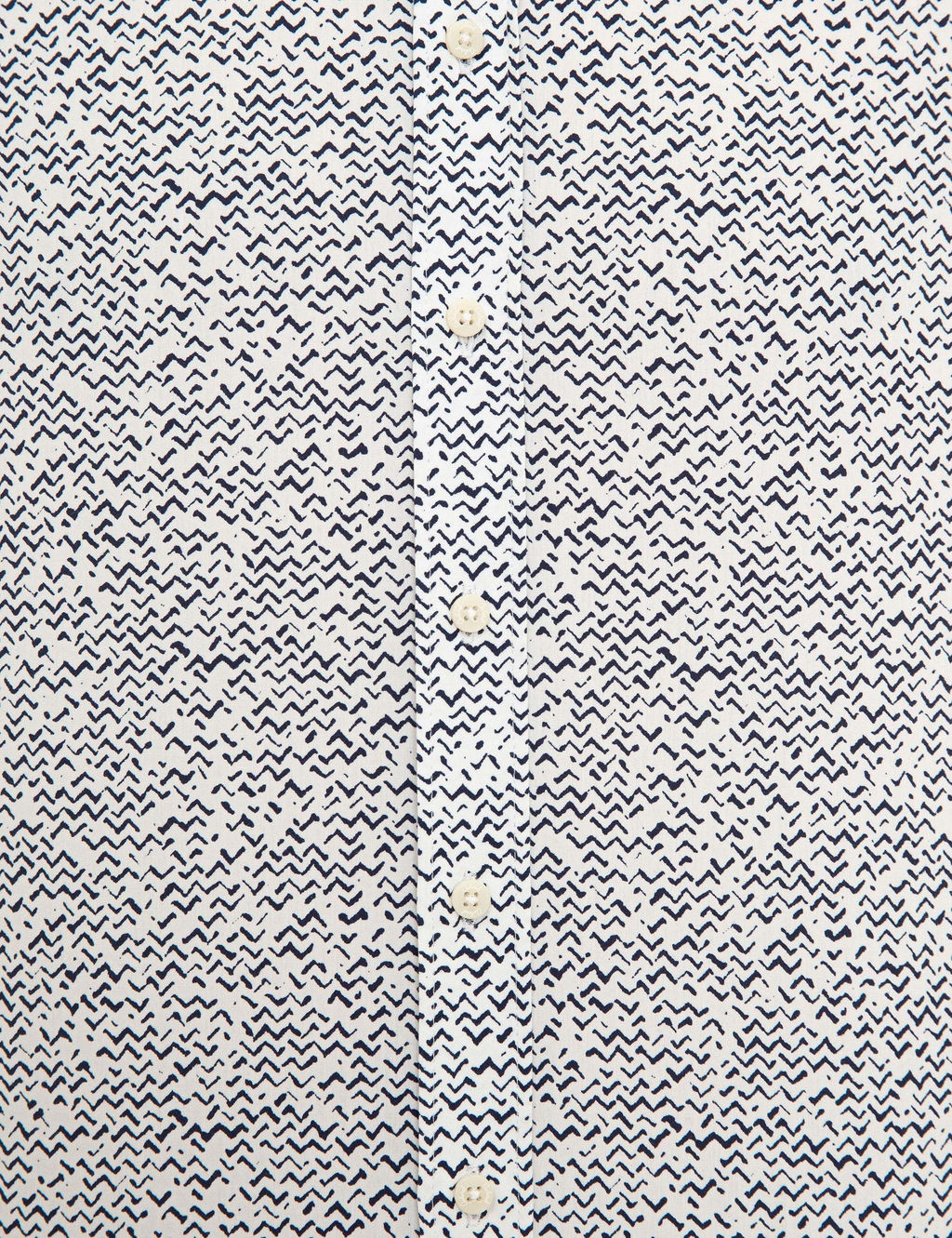 Темно-синяя приталенная рубашка с длинным рукавом - Cacharel фото 5