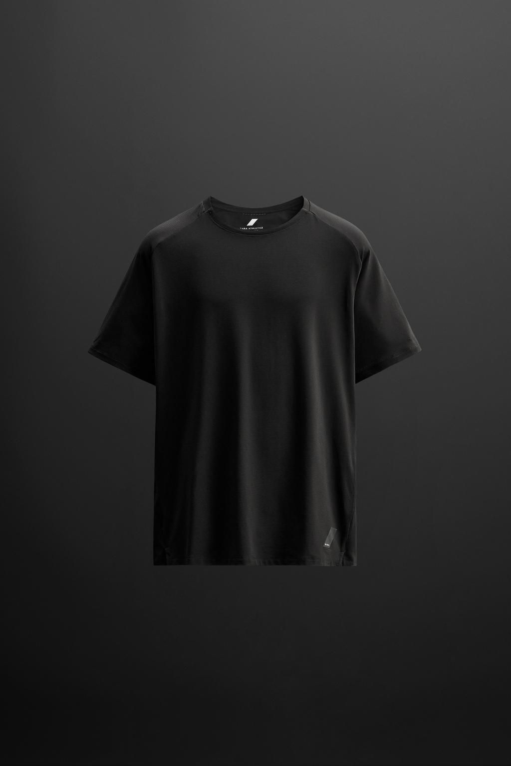 TRAINING TEXTURED T-SHIRT - Zara фото 7
