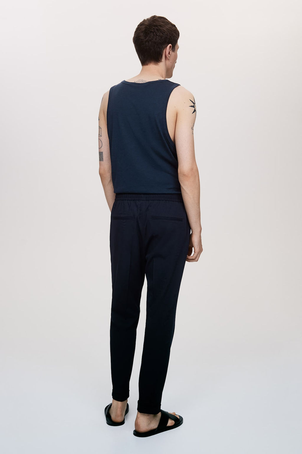 Pantalon de sarga Slim Fit - H&m фото 3