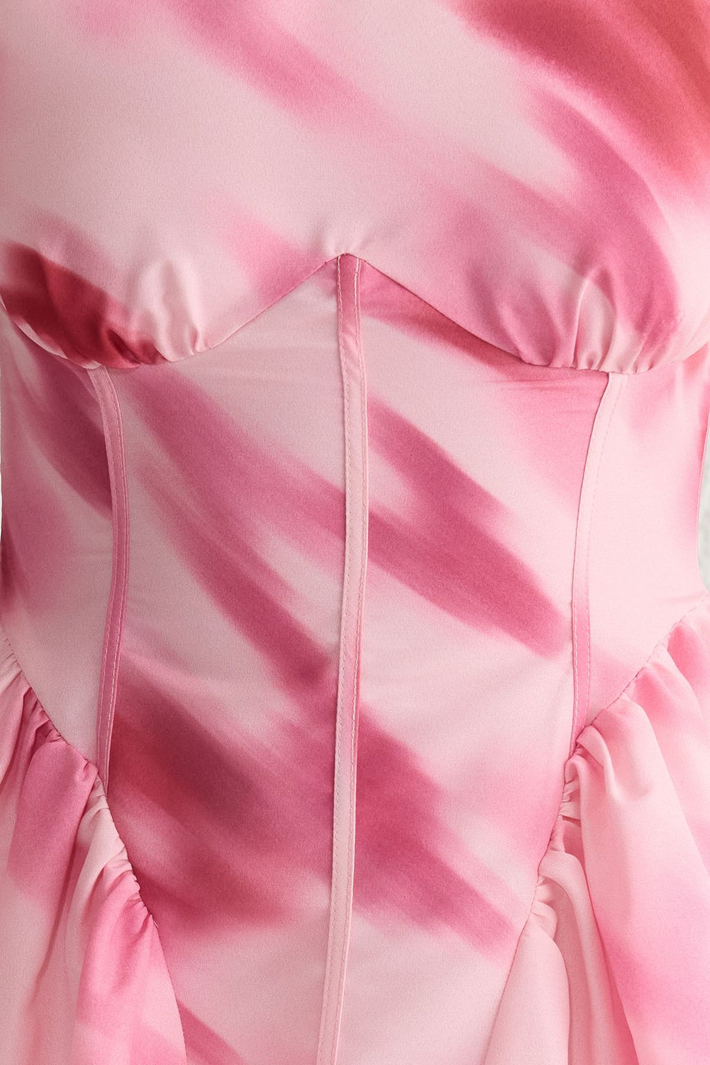 TRENDYOLMILLA Cok Renkli A-Kesim Poplin Dokuma Mini Elbise TPRSS25EL00108 фото 10