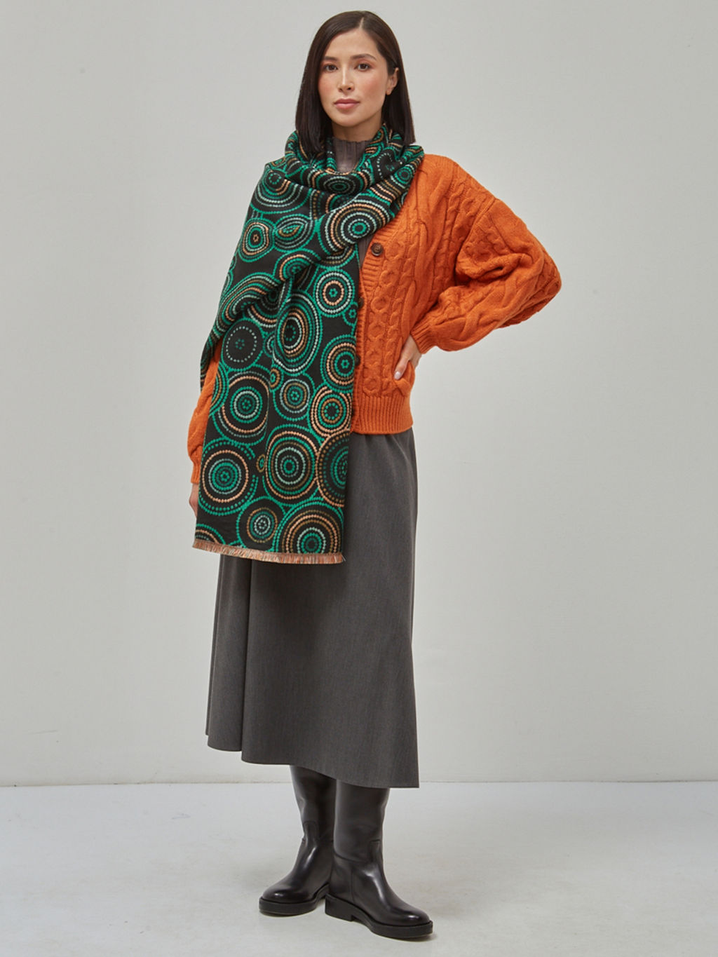 Палантин женский RH9-1456-2 - Tantino фото 5