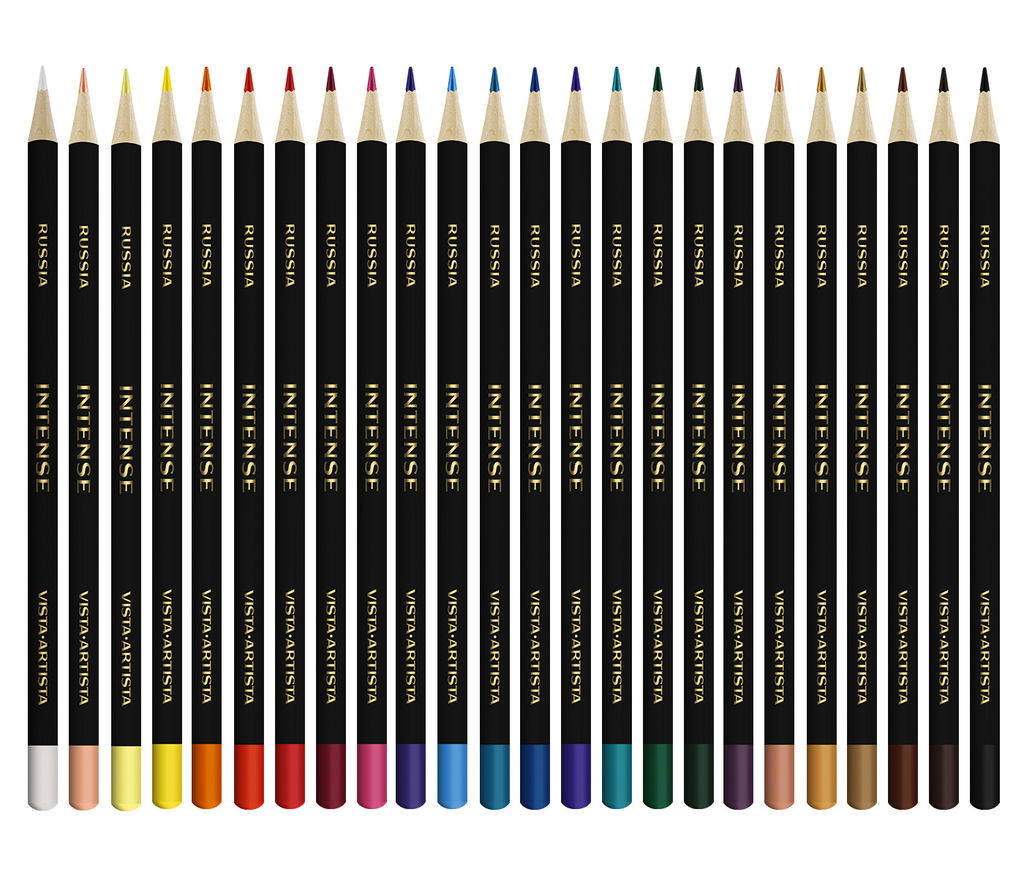 VISTA-ARTISTA INTENSE VICP-24 Набор цветных карандашей заточенный 4 х 24 цв - Lyra фото 5