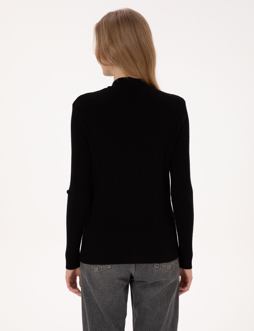 Siyah Slim Fit Triko H_rka - Pierre cardin фото 5