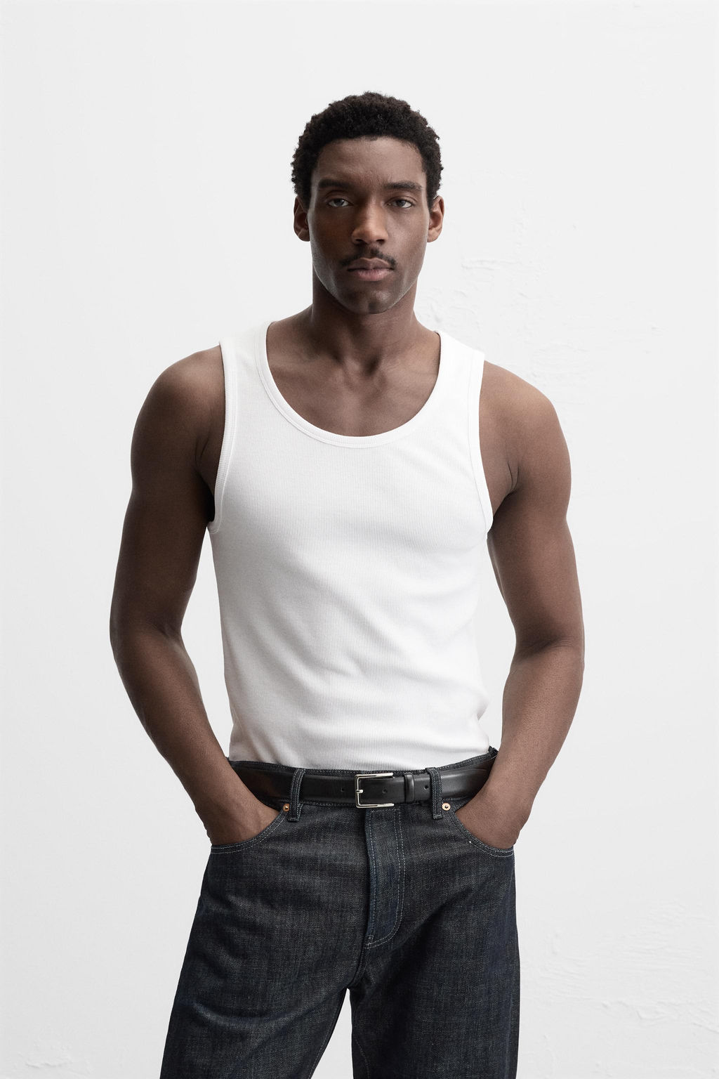 BASIC RIB TANK TOP - Zara фото 2
