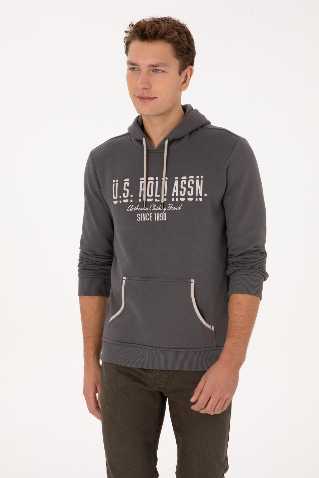 Erkek Gri Sweatshirt - U.s. polo assn фото 3