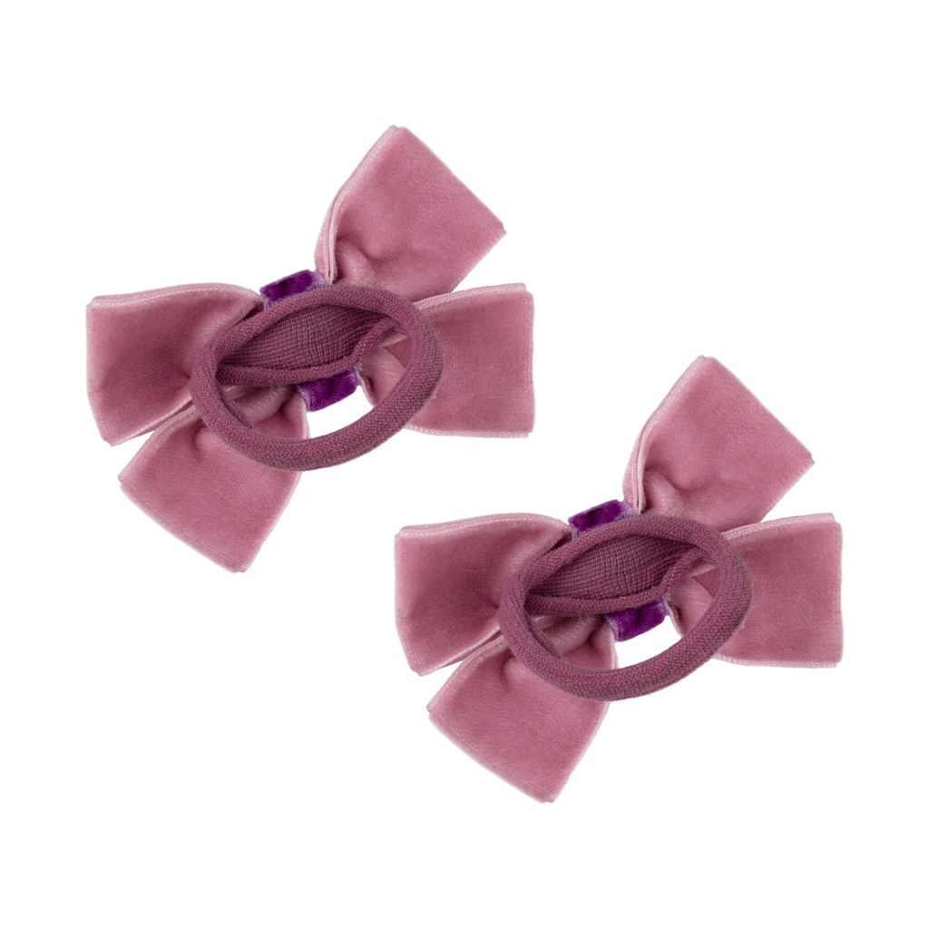 CHERRY MARY DR07043 Набор резинок для волос 5 х 2 шт. №02 св.фиолетовый фото 3