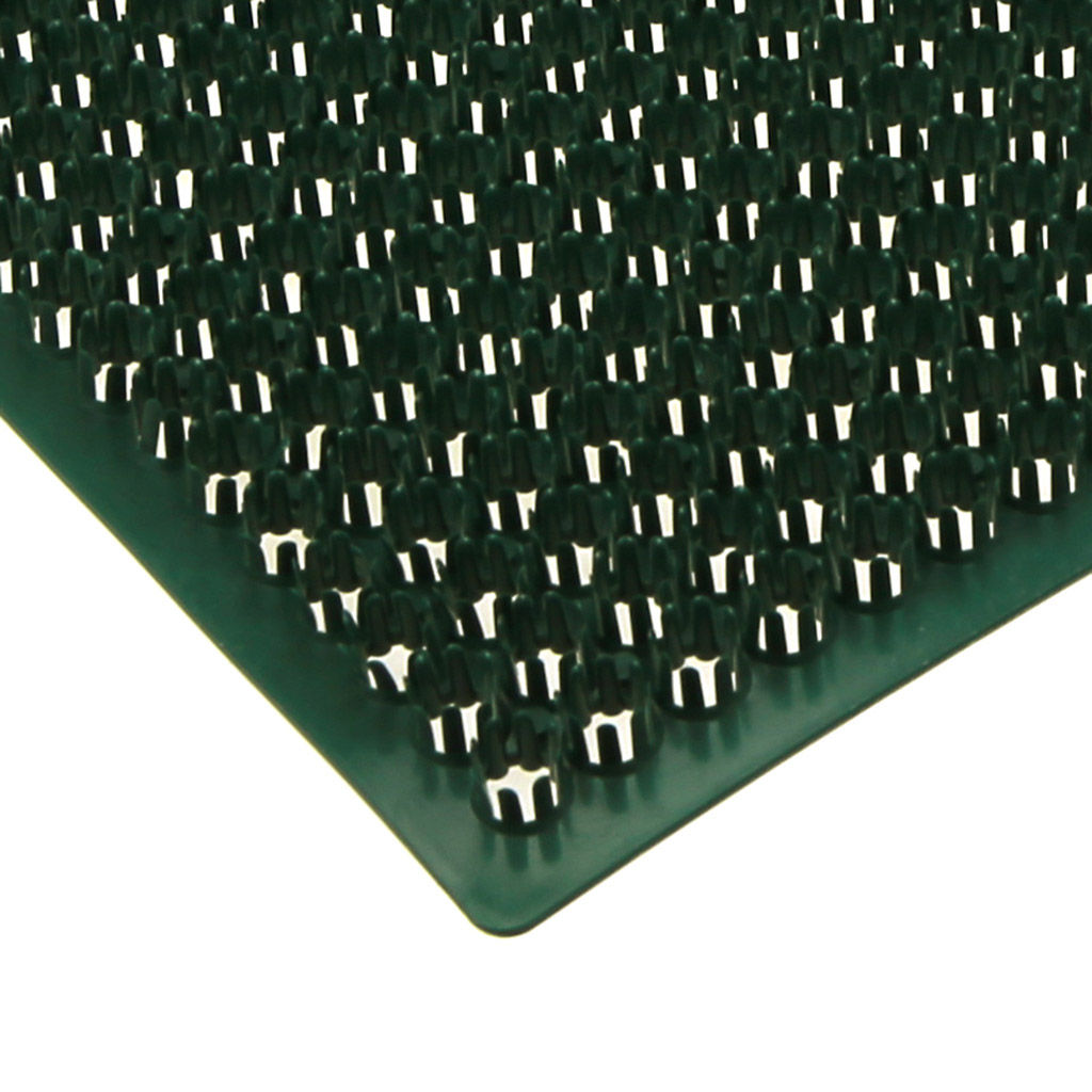 Коврик пластмассовый Травка 38х58см, темно-зеленый (Россия) - Домашняя мода фото 3