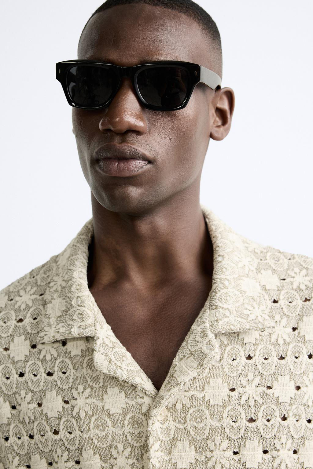 GEOMETRIK JACQUARD GOMLEK - Zara фото 9