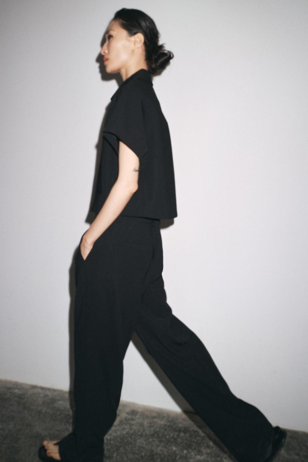 ZW COLLECTION CROPPED JACKET - Zara фото 12