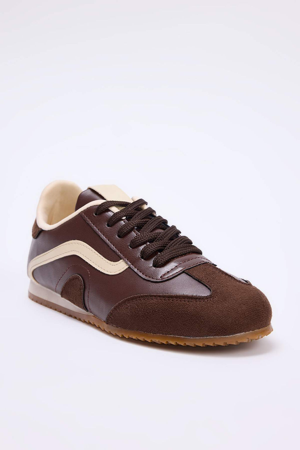 Koyu Kahverengi Kad?n Sneaker TAKSS26SN00001 - Trendyolmilla фото 2