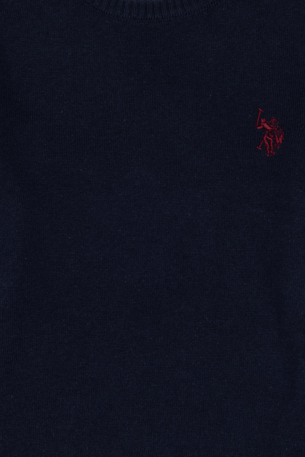 Базовый свитер темно-синего цвета для мальчика Неожиданная скидка в корзине - U.s. polo assn фото 5