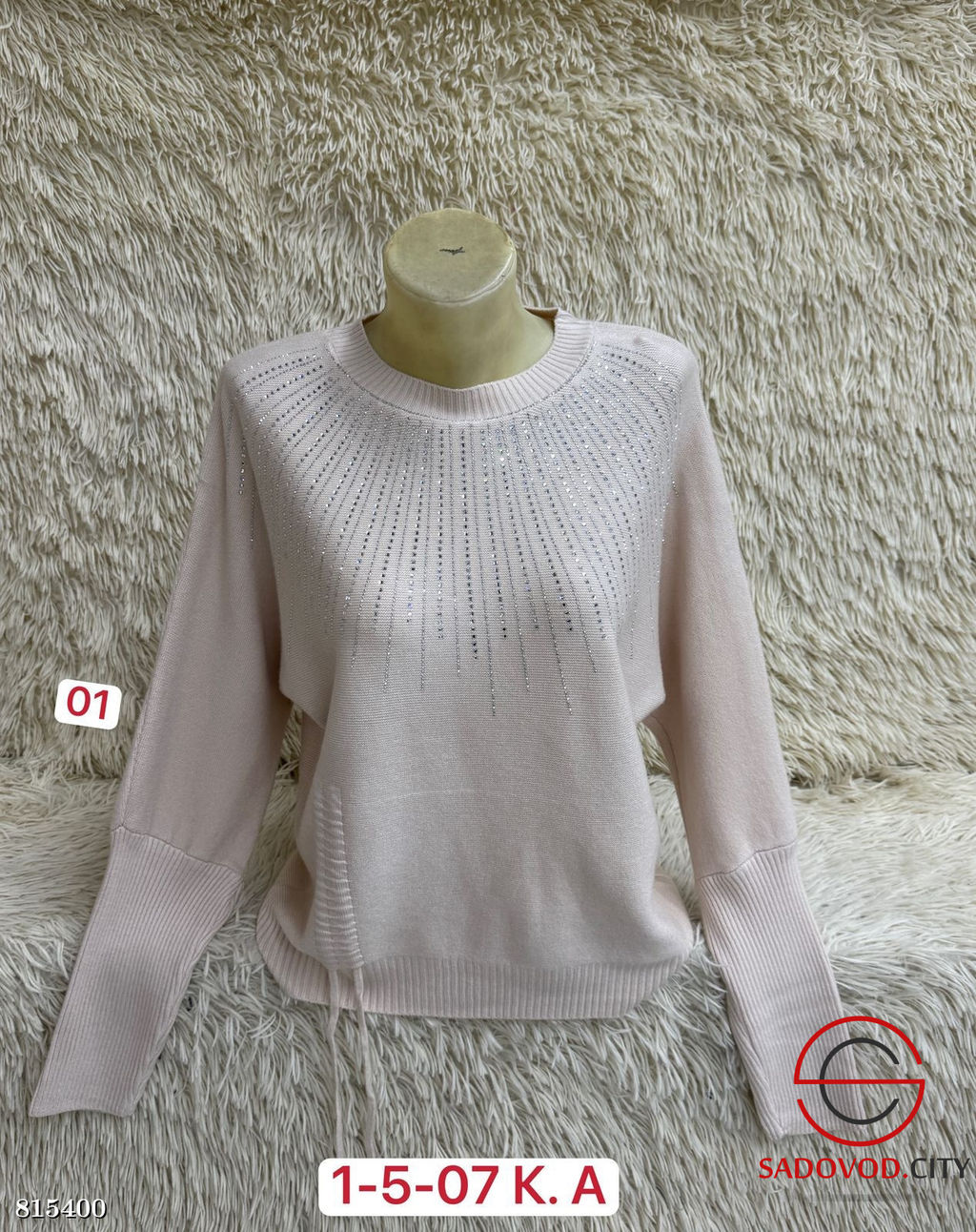 Свитер женский со стразами - Bruno фото 5