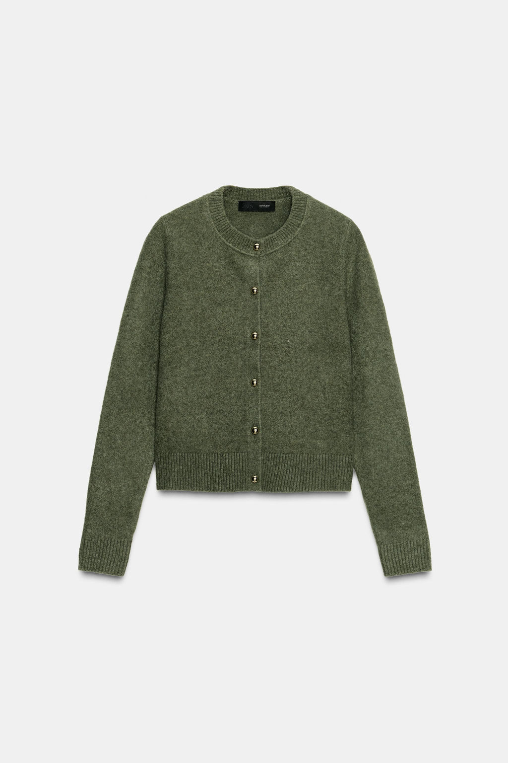 CARDIGAN WITH BALL-SHAPED BUTTONS - Zara фото 6