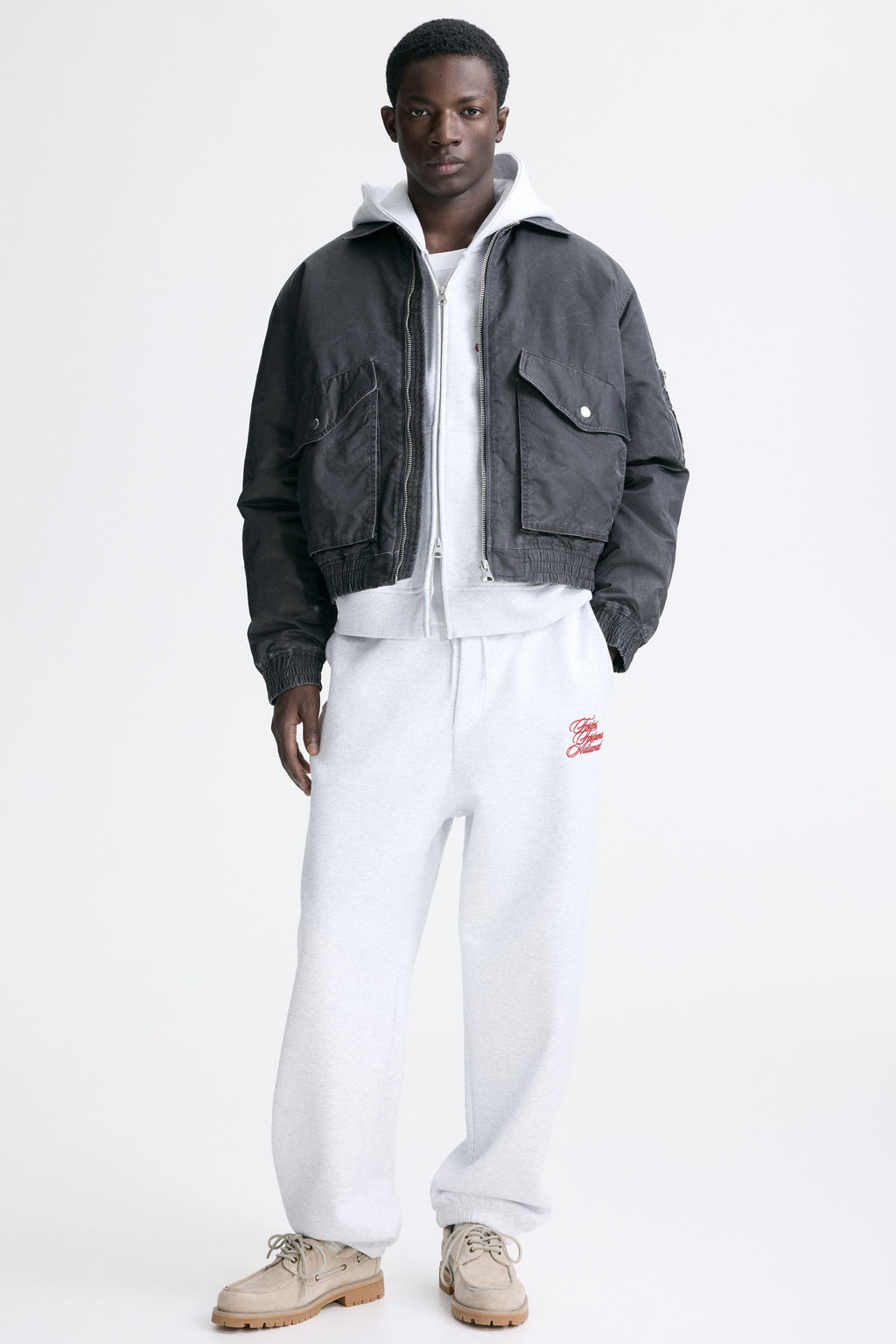 Pantal?n de ch?ndal Loose Fit - H&m фото 4
