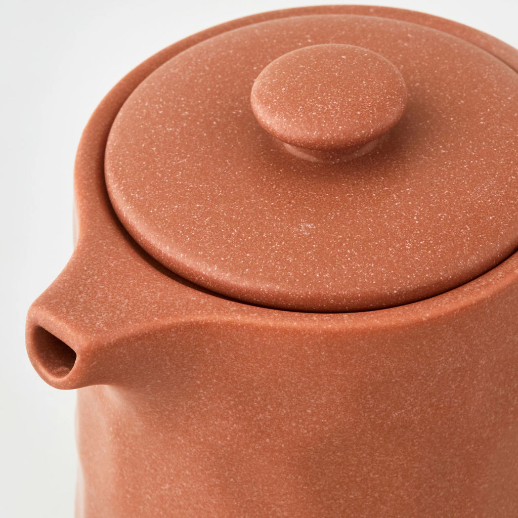 Чайник Old Clay матовый розовый 850мл - Уютности фото 3